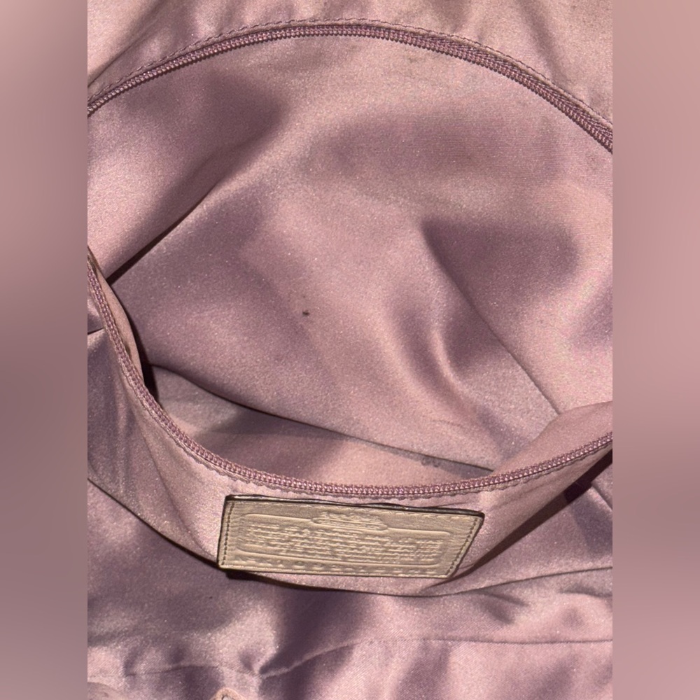 COACH MONOGRAM SHOULDER BAG - Picture 7 of 16